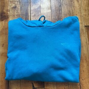 Blue Y2K Nike Hoodie